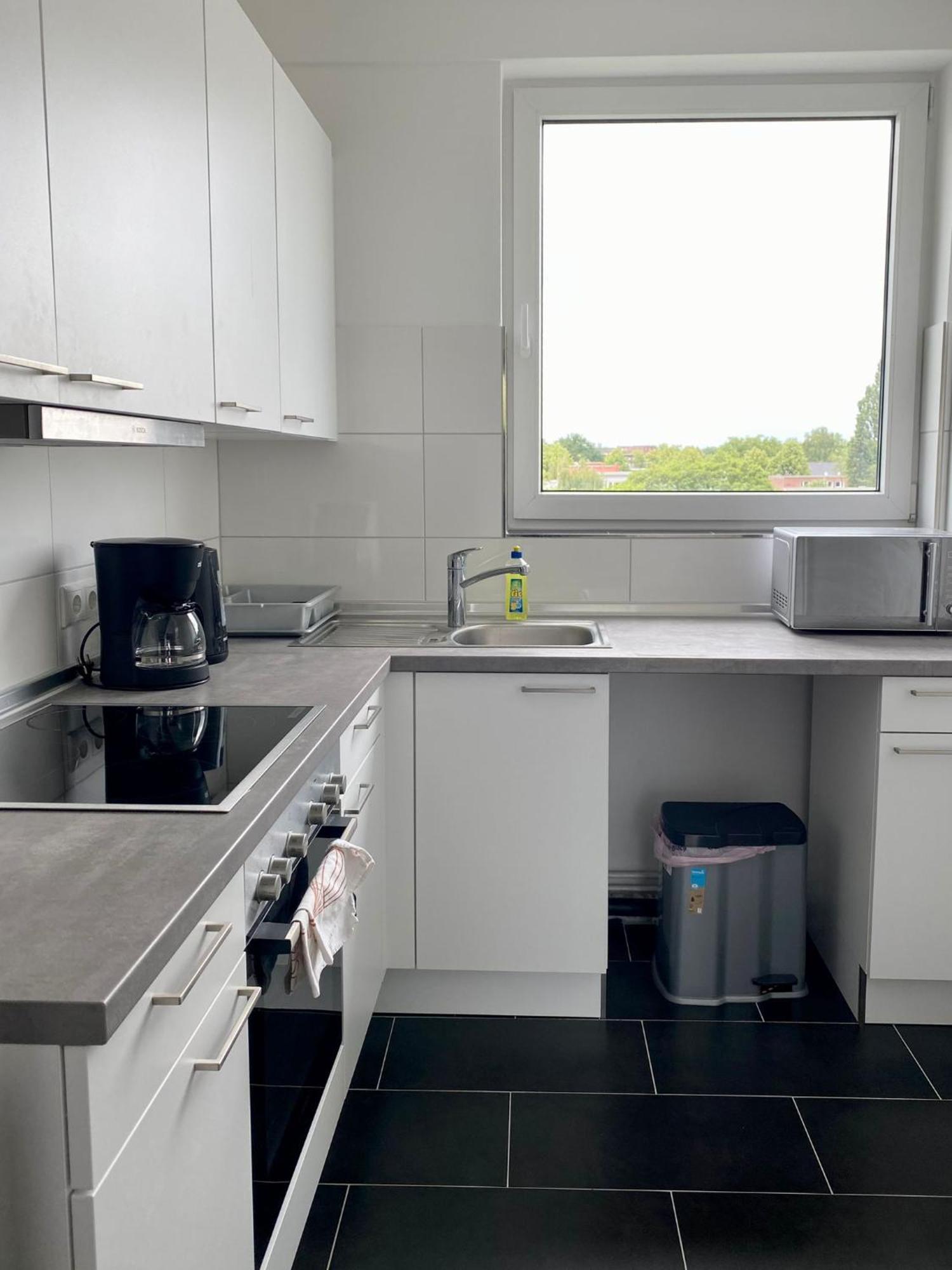 Zentrale 2 Zimmer Wohnung ハンブルク エクステリア 写真